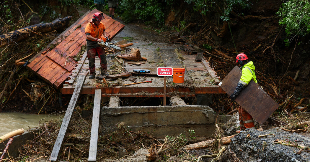 New Zealand Declares Emergency in Capital After It Was Battered by Torrential Rain