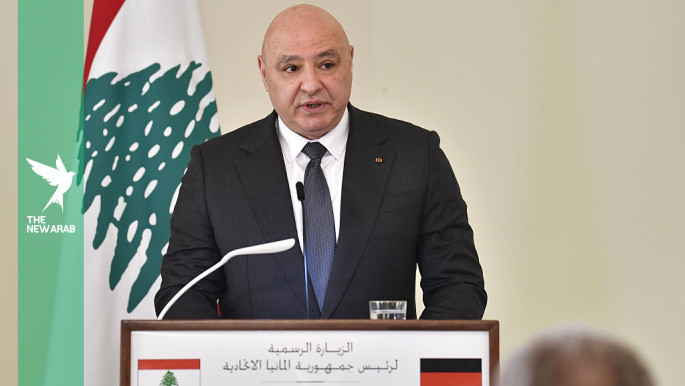 Lebanon's Aoun calls for Israel talks, warns of social division