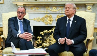 Trump says US considering reducing troops in Germany amid clash with Merz and Nato allies