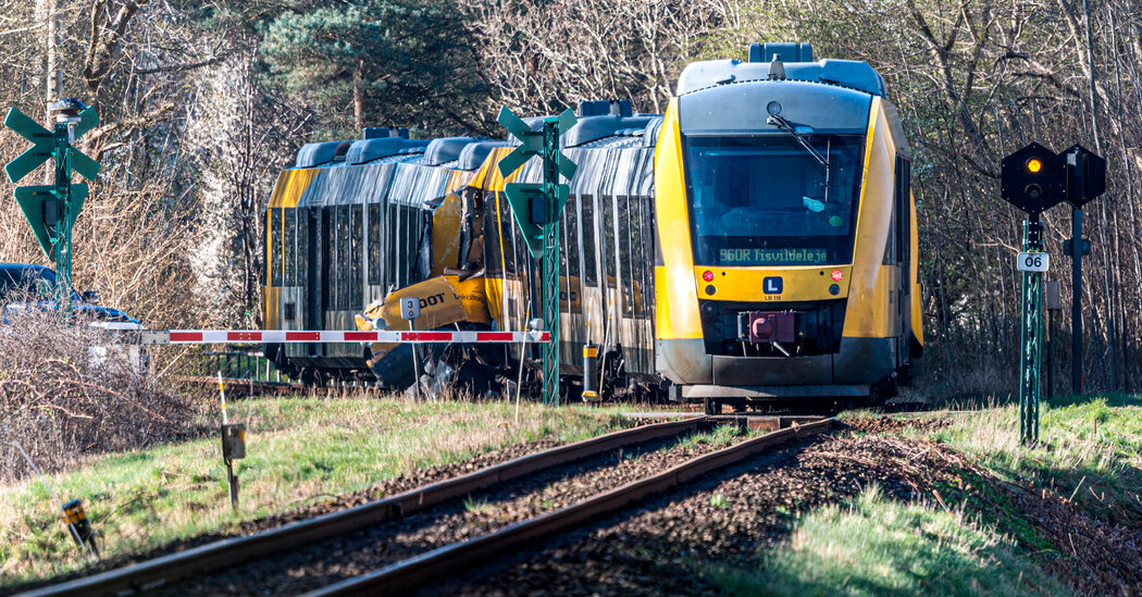 Trains Collide in Denmark, Leaving 5 Critically Injured