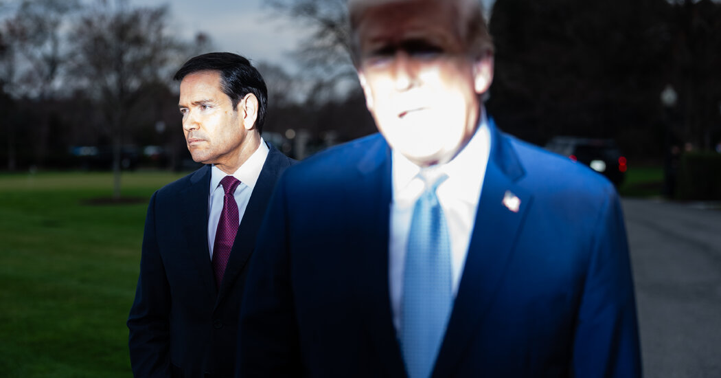 Rubio’s Absence From Iran Talks Highlights Stay-at-Home Role