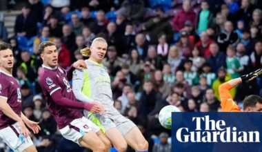 Haaland steers Manchester City to top of table and condemns Burnley to drop | Premier League