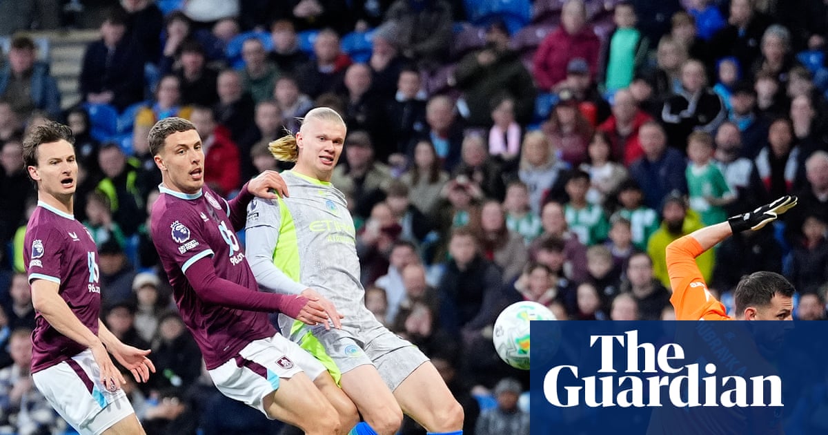 Haaland steers Manchester City to top of table and condemns Burnley to drop | Premier League