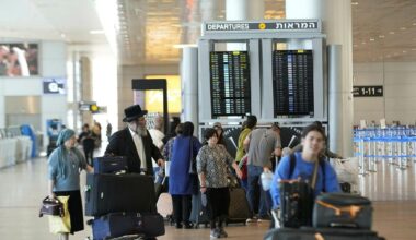 Passenger Cap on Outbound Flights From Israel to Rise to 100