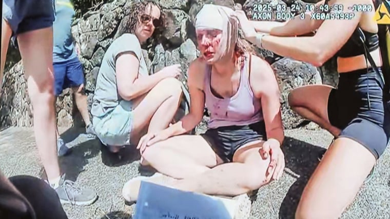 Bodycamera footage of Arielle Konig.