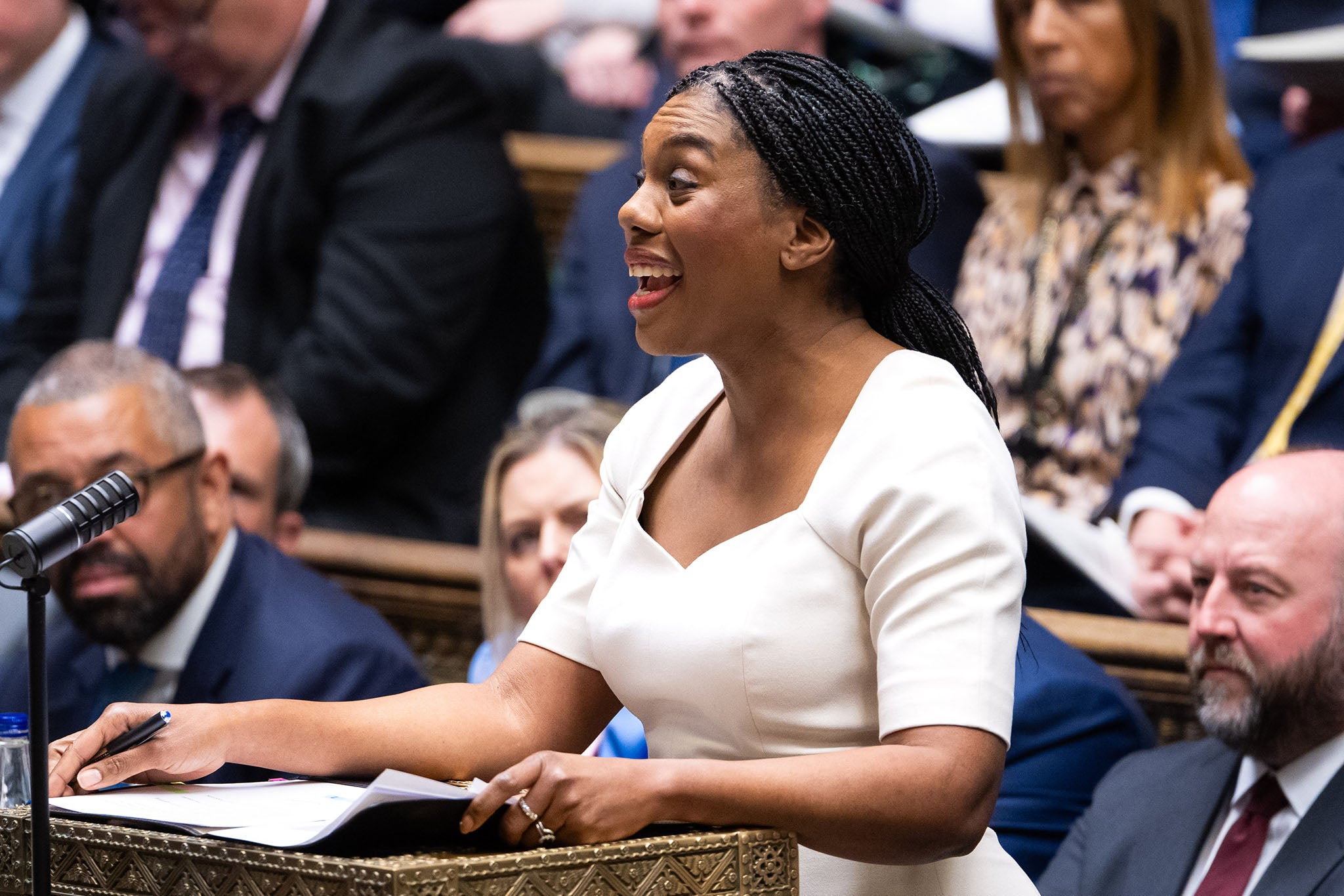 Conservative leader Kemi Badenoch has called for Starmer to quit as PM