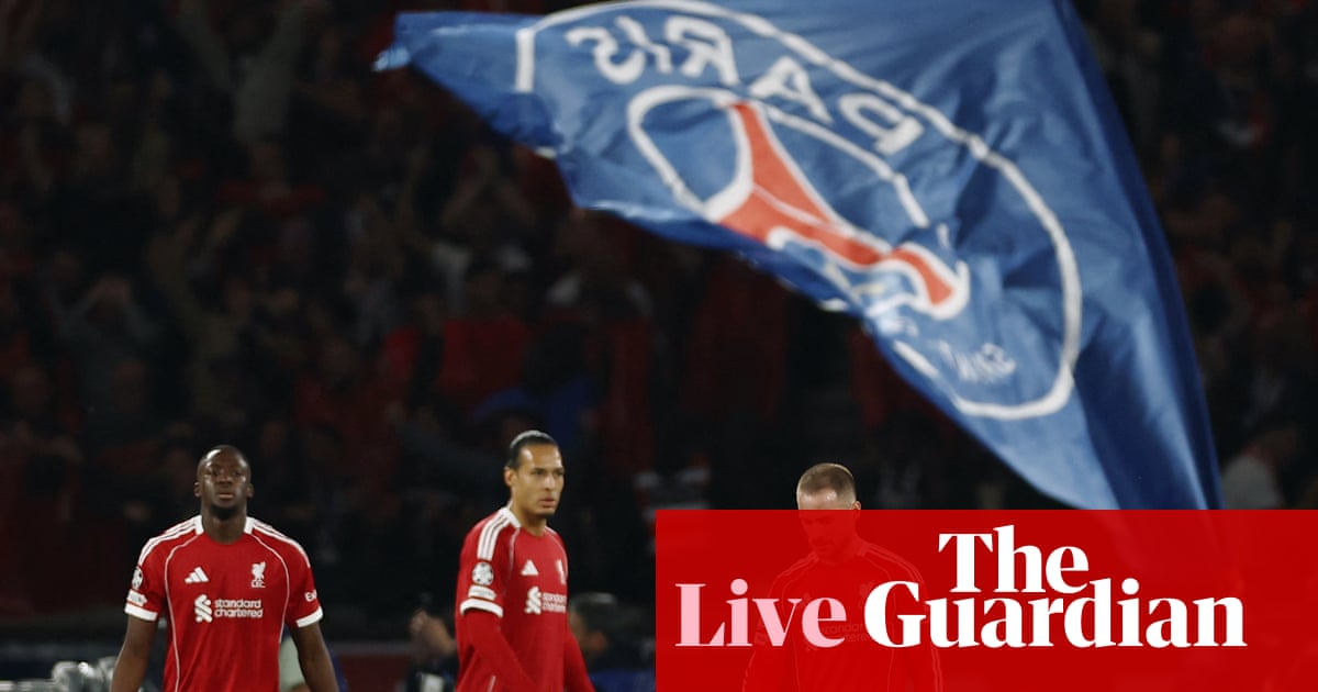 Paris Saint-Germain v Liverpool: Champions League quarter-final, first leg – live | Champions League