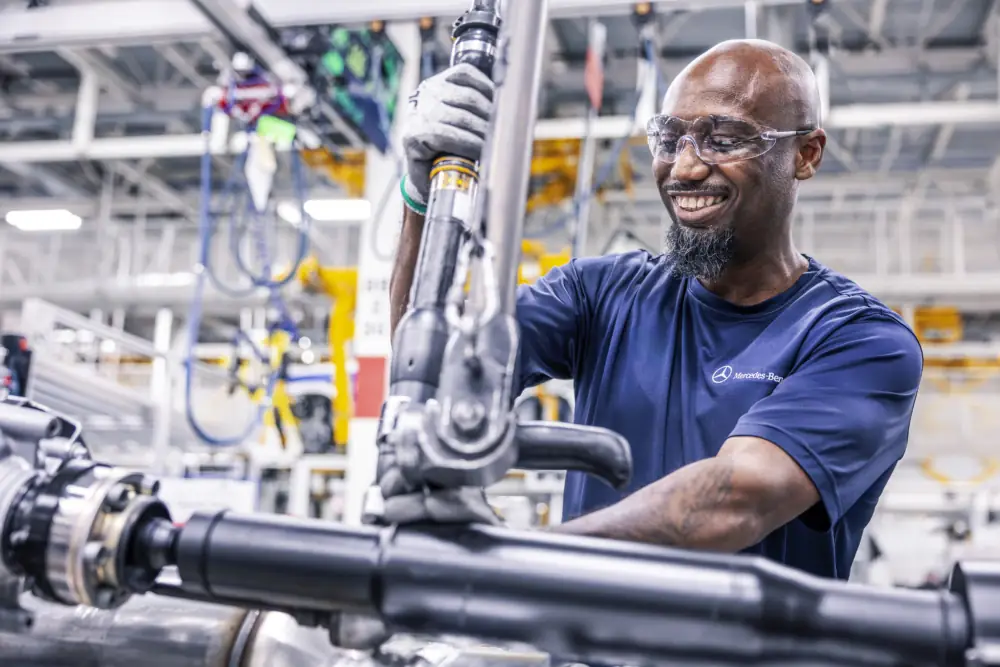 Home of Mercedes-Benz SUVs: the Tuscaloosa plant