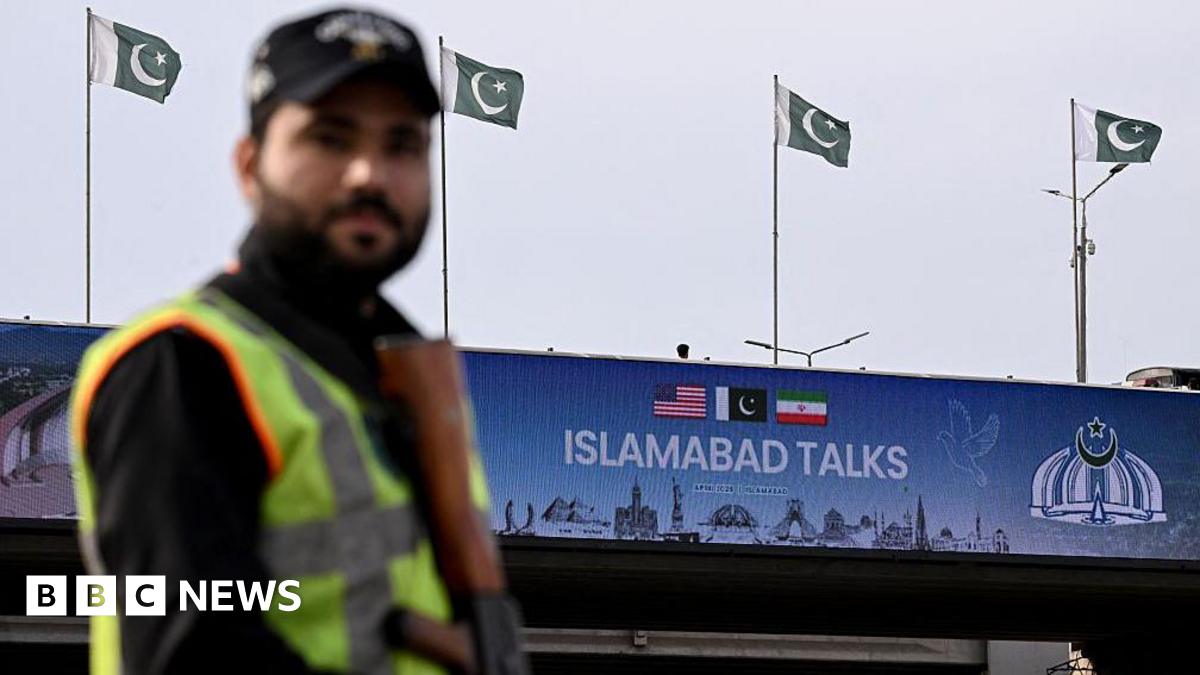 Iran delegation arrives in Pakistan for US talks, as Lebanon and Israel to discuss ceasefire - follow live