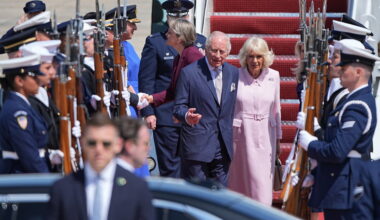King Charles and Queen Camilla Arrive in the United States