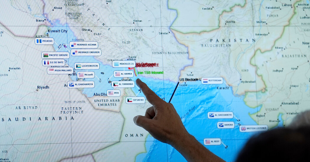 First Fully Loaded L.N.G. Tanker Since War Began Appears to Have Crossed the Strait