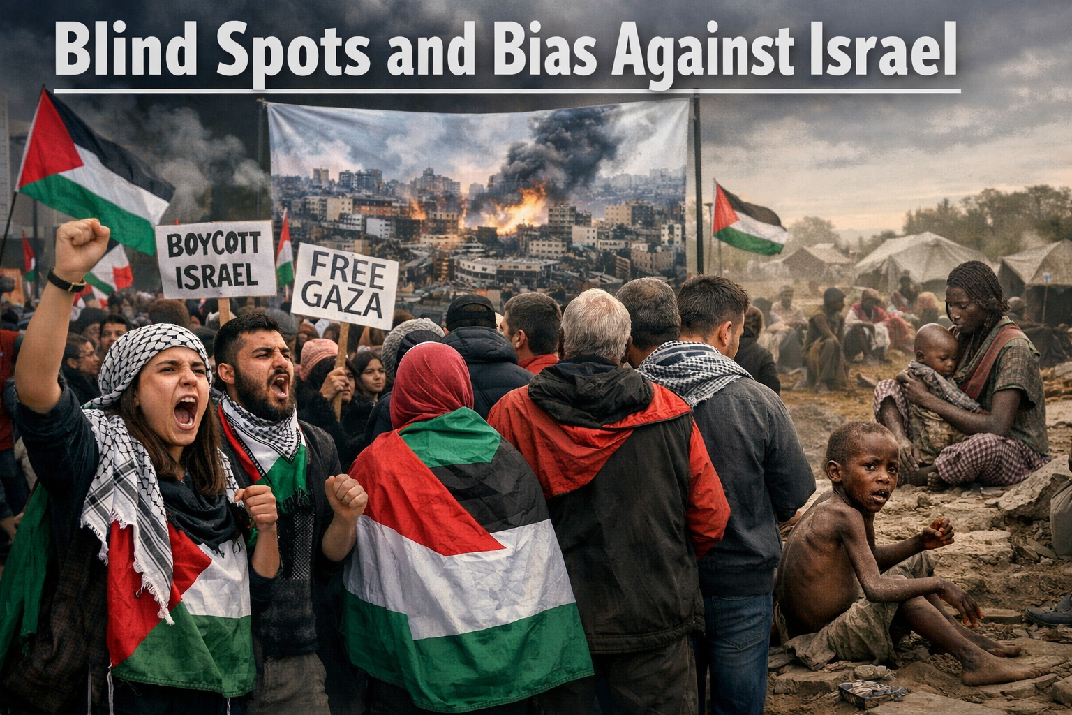The Blogs: Blind Spots and Bias Against Israel | Sabine Sterk