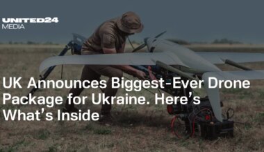 UK Pledges 120,000 Drones for Ukraine in Largest Package Yet — UNITED24 Media