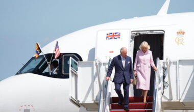 Charles, Camilla and a Pooh Gift for the N.Y. Public Library
