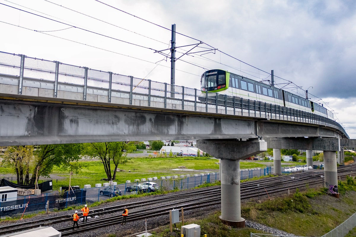 New branch of Montreal’s REM light-rail network to open May 18