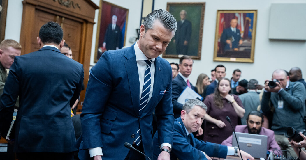 Trump Live Updates: Hegseth to Testify Again After Hearing Dominated By Iran War