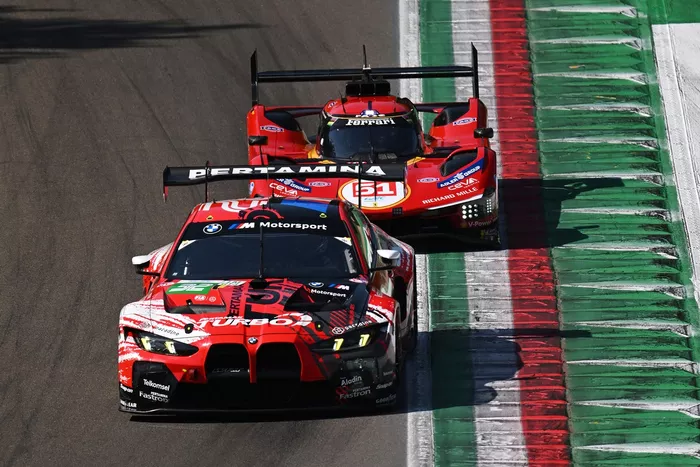 #32 Team WRT BMW M4 LMGT3 EVO: Darren Leung, Sean Gelael, Augusto Farfus
