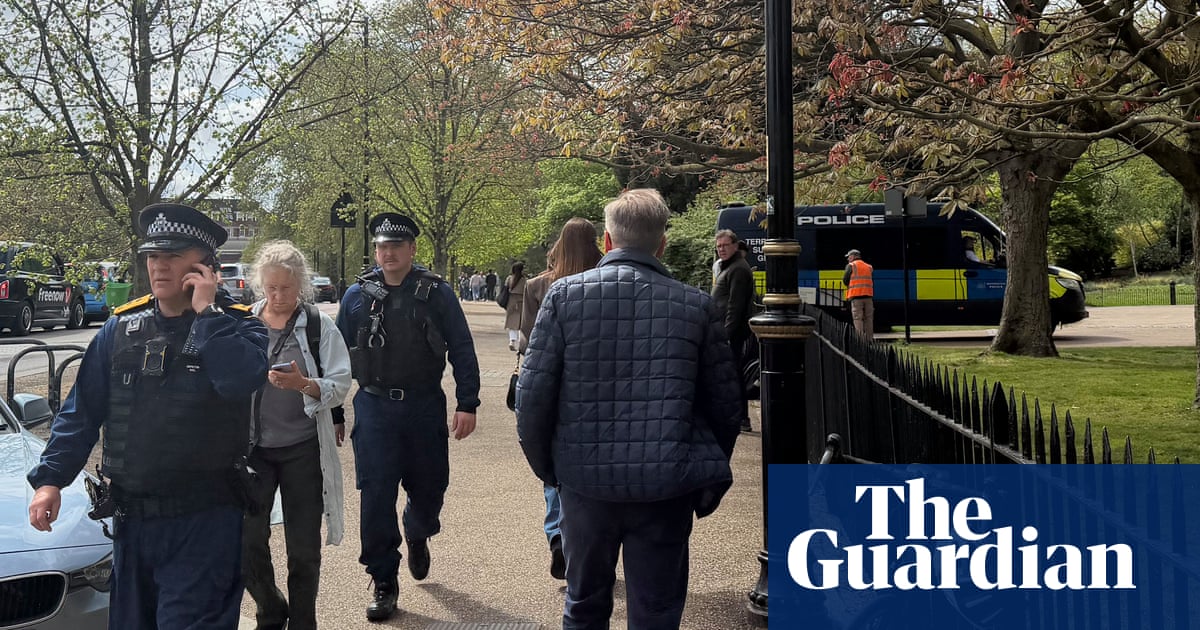 Police respond to incident near Israeli embassy in London | London