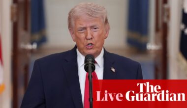 Middle East crisis live: Trump says US close to ‘finishing the job’ in Iran during prime-time address | US-Israel war on Iran