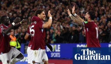 West Ham double up twice to thrash Wolves and put Spurs in relegation zone | Premier League