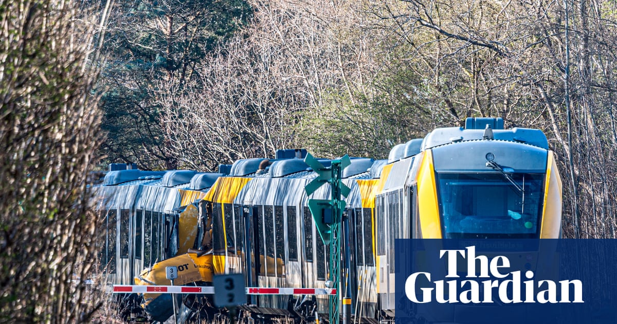 Head-on train collision near Copenhagen leaves four critically injured | Denmark