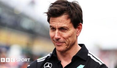 Mercedes team boss Toto Wolff pictured at the 2026 Australian Grand Prix