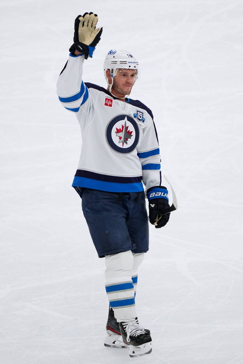 NAM Y. HUH / THE ASSOCIATED PRESS FILES
Winnipeg Jets centre Jonathan Toews is this year’s Bill Masterton Memorial Trophy nominee for the Winnipeg chapter of the Professional Hockey Writers’ Association.