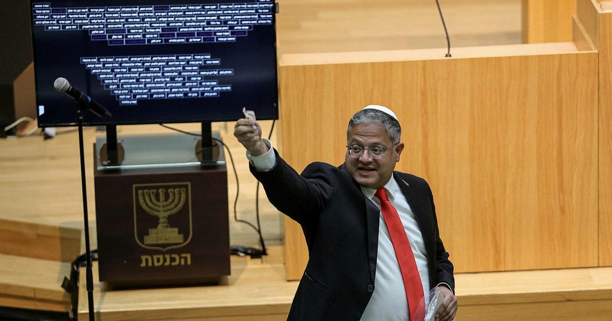 Israel's Top Court Has One Last Chance to Stop Ben-Gvir and Give Democracy a Lifeline