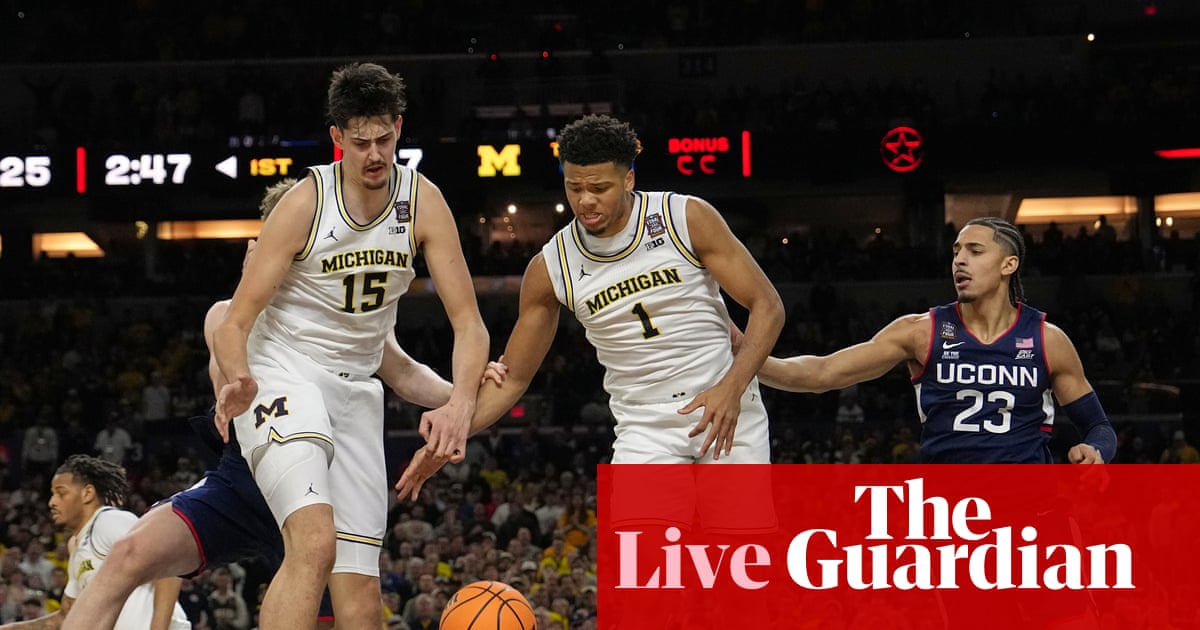 Michigan defeats UConn to win NCAA men’s basketball championship – as it happened | NCAA Tournament 2026
