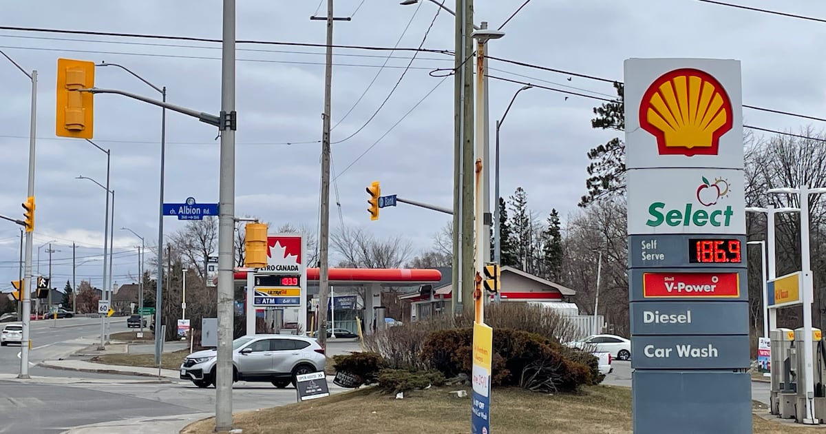 Here’s a look at fuel prices in Ottawa this weekend - CTV News