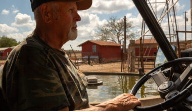 Water levels in Bruce Mumme’s well dropped below his pump last year, leaving him without access to water for three days while he found a technician to lower his pump, which cost thousands of dollars. Credit: Dylan Baddour/Inside Climate News