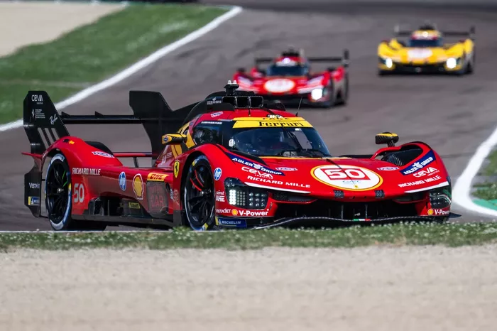 #50 Ferrari AF Corse Ferrari 499P: Antonio Fuoco, Miguel Molina, Nicklas Nielsen