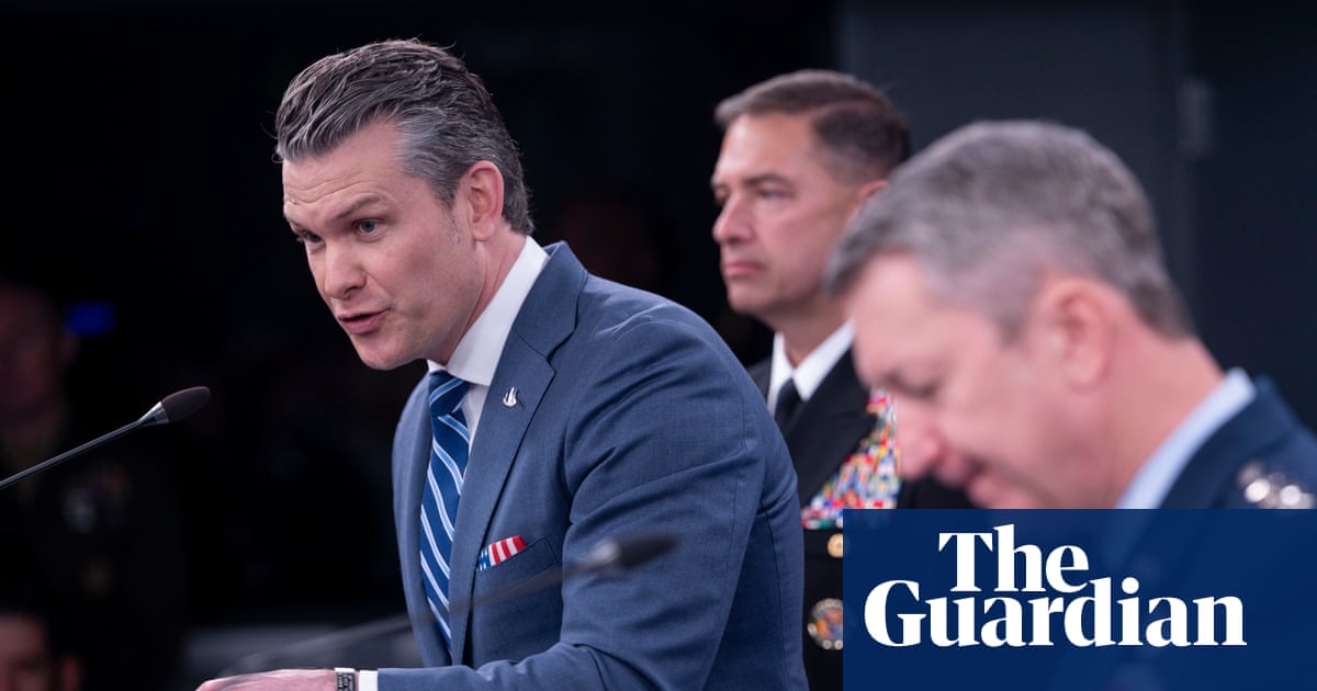Hegseth says US is ‘locked and loaded’ to finish job of destroying Iran energy grid | Pete Hegseth