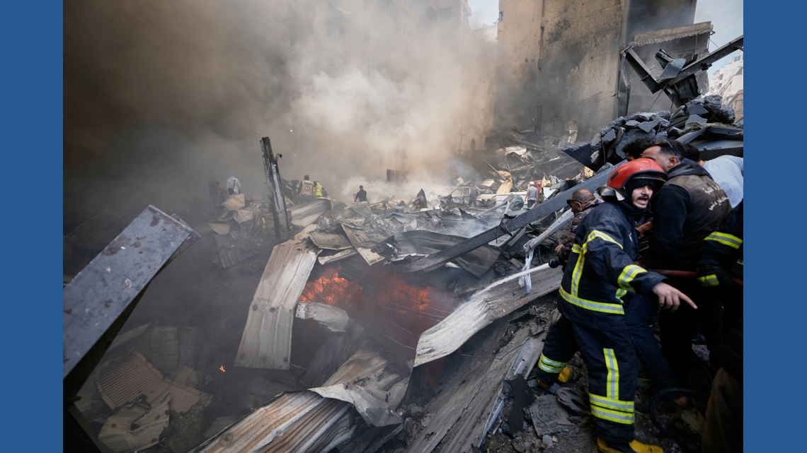 The Latest: Ceasefire at risk over Israel's attacks in Lebanon, possible mines in Strait of Hormuz