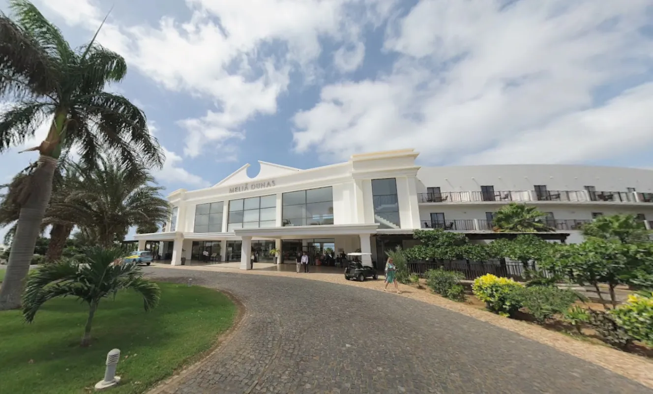 Meliá Sol Dunas hotel on the island of Sal.