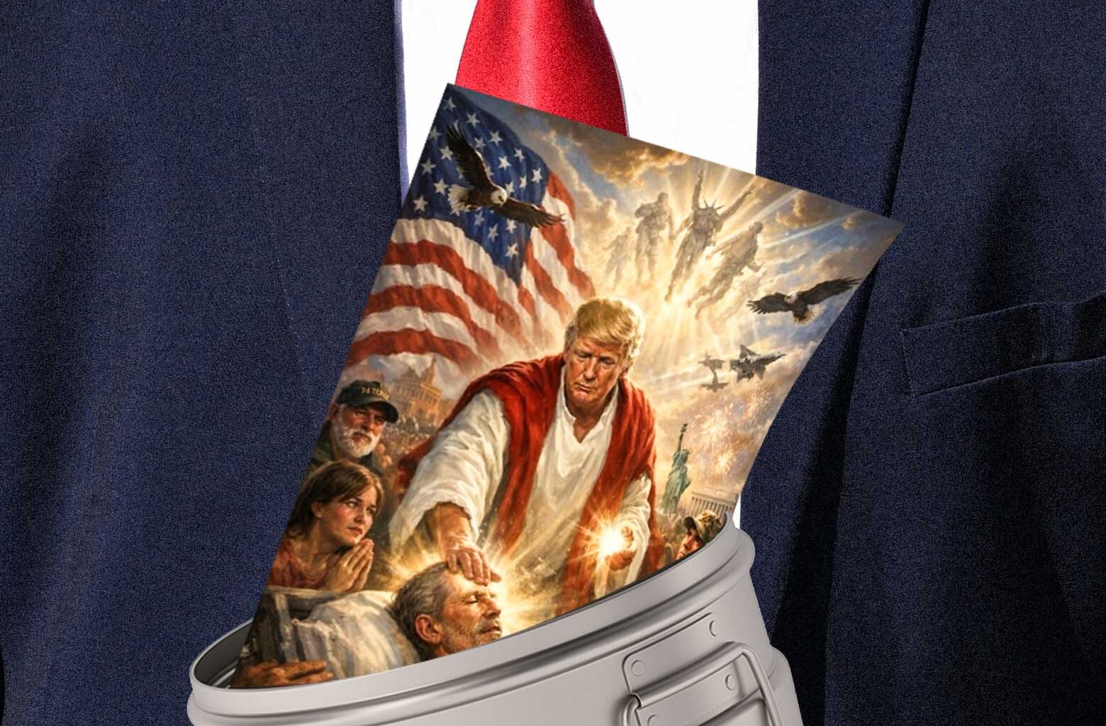 Trump’s Jesus post, Pope attack have MAGA mad, and that’s telling.