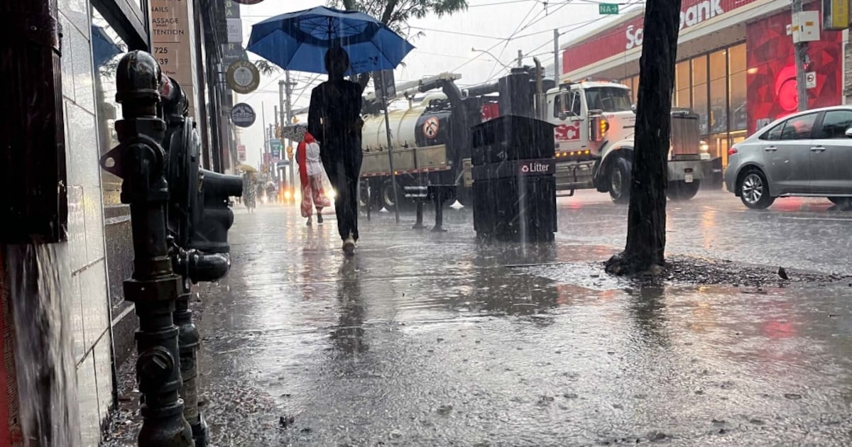 High of 21 C on Good Friday, heavy rain on Saturday