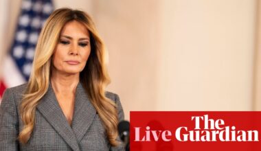 Epstein survivors criticise Melania Trump after surprise statement – US politics live | US news