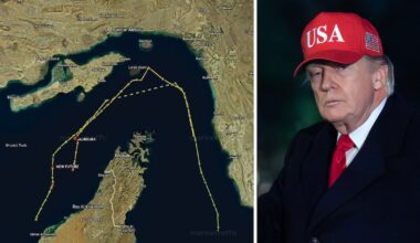 Trump says U.S. military have blocked Tehran ports