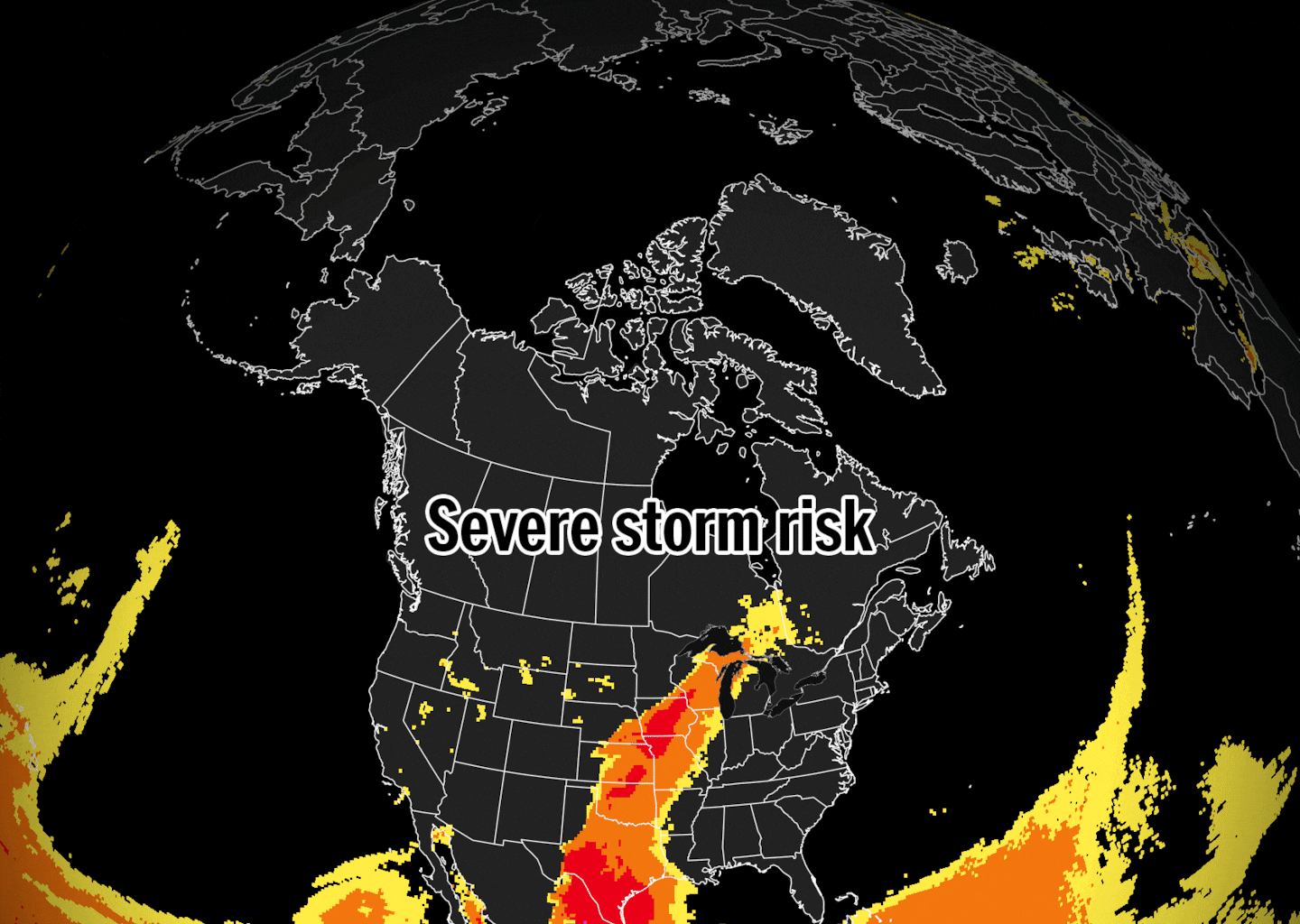 A hyperactive stretch of severe weather will hit the Plains this weekend - The Washington Post