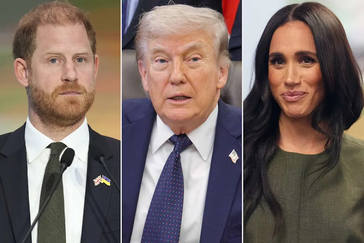 Donald Trump Responds to Prince Harry’s Ukraine Speech with ‘How’s His Wife?’ Remark About Meghan Markle