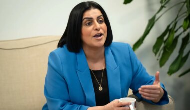 Shabana Mahmood tells heckler to ‘f*** right off’ over Reform UK comments