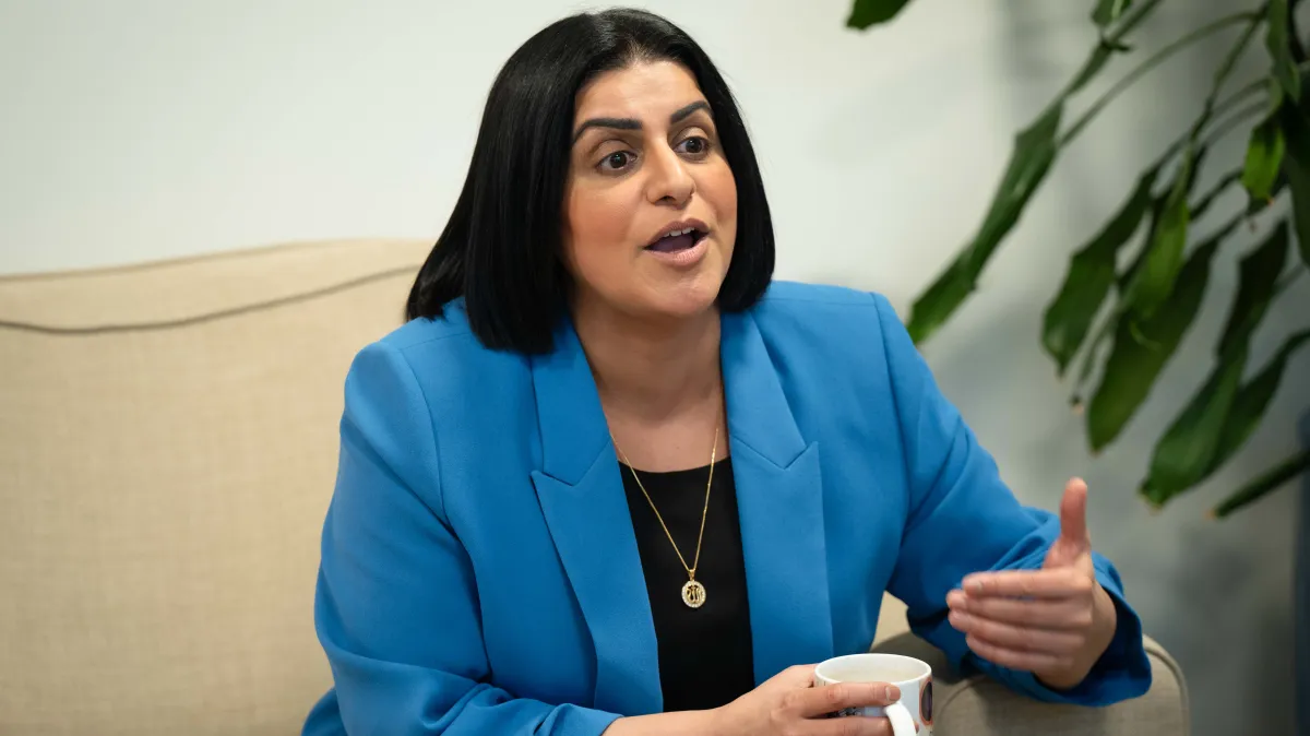 Shabana Mahmood tells heckler to ‘f*** right off’ over Reform UK comments