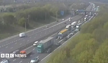 M1 in Leicestershire