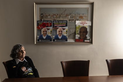 Hadassa Lazar. "I thought perhaps Shlomo was just abducted to some apartment, and intelligence had no information. Hadassa Lazar. "I thought perhaps Shlomo was just abducted to some apartment, and intelligence had no information.