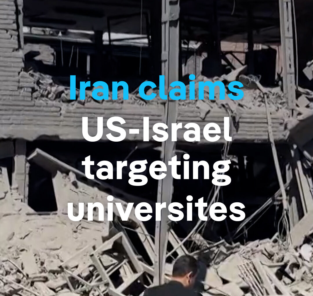 Iran says US and Israeli strikes have hit dozens of universities and research institutions, including Tehran’s Sharif University of Technology. Officials say the country’s academic sector has been heavily targeted since fighting intensified on February 28. #dwcurrentaffairs