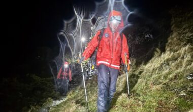 Group of teenagers 'lucky' to be rescued after attempting to 'wild camp' during Storm Dave