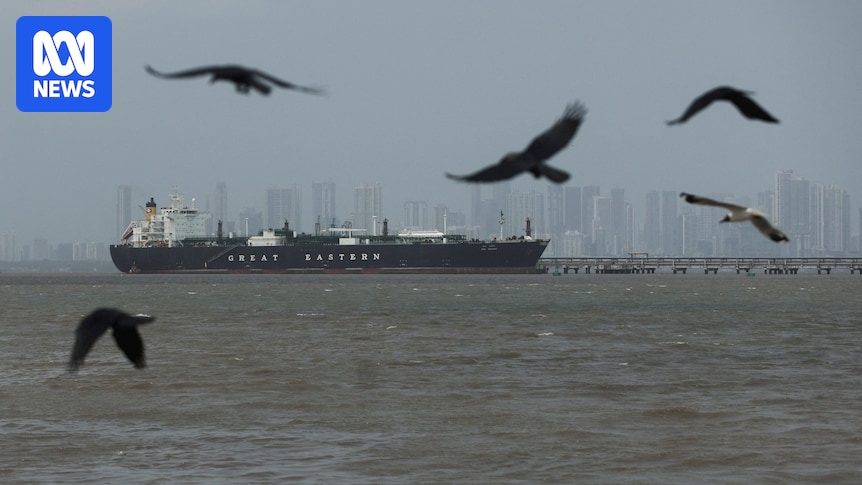 Sailor records tense exchange between Iran and US in Strait of Hormuz