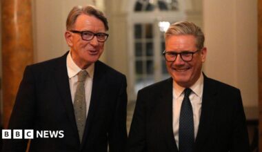 Starmer 'absolutely' can survive Mandelson vetting row, minister says, as PM prepares to face MPs - follow live