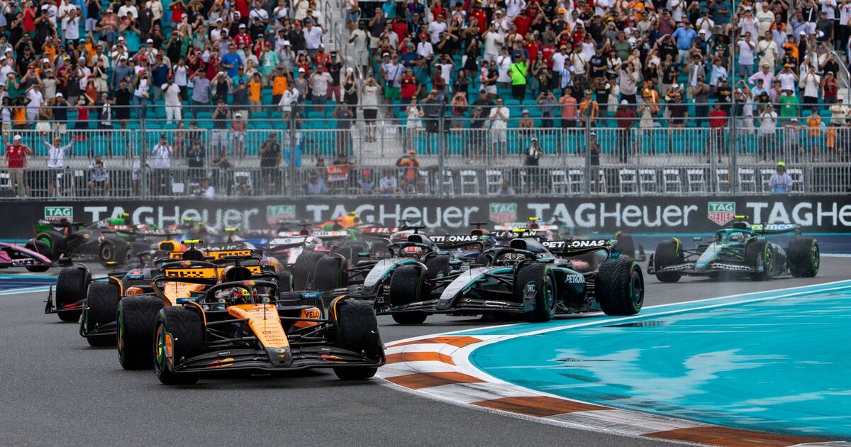 Miami Grand Prix race cancelled, driver sacked and calls to ban pundit | F1 | Sport